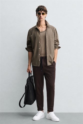 Madmext  Sütlü Kahve Jogger Pantolon 4242