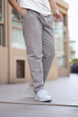 Acı Kahve %100 Pamuklu Rahat Kesim Erkek Pantolon E6565