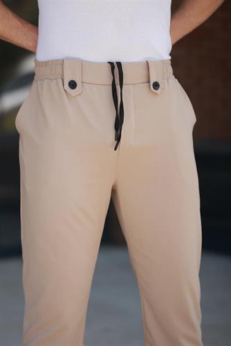 Bej Regular Fit Erkek Pantolon E6574