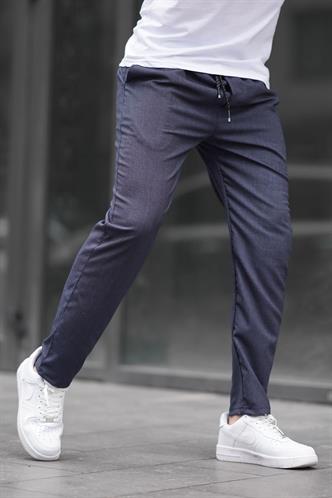 Lacivert  Düz Paça Erkek Pantolon 6531