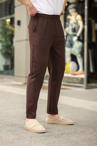 Acı Kahverengi Relaxed Erkek Pantolon 6510