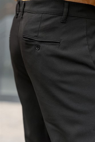 Siyah Basic Erkek Pantolon E6576