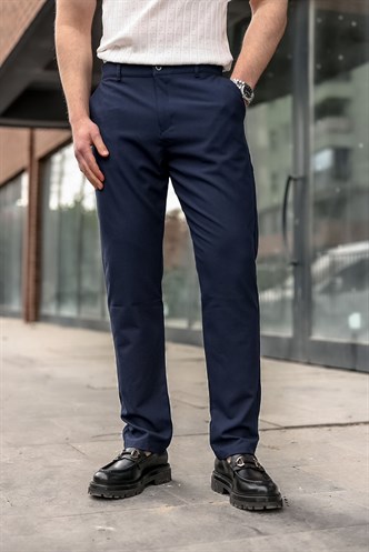 Lacivert Basic Erkek Pantolon E6576