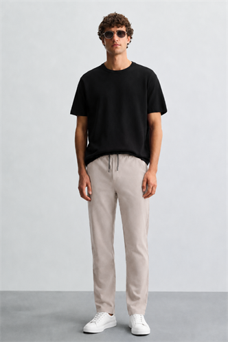Bej Relaxed Erkek Pantolon 6510