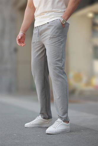 Gri Regular Fit Erkek Pantolon E6572