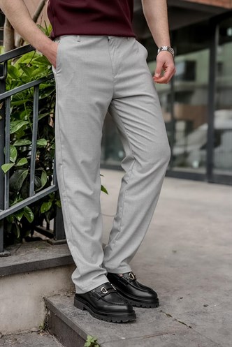Gri Basic Erkek Pantolon E6576