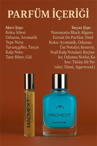Madmext Blue&White 60 ML + Seyahat Boy 30 ML Erkek Parfüm 6851