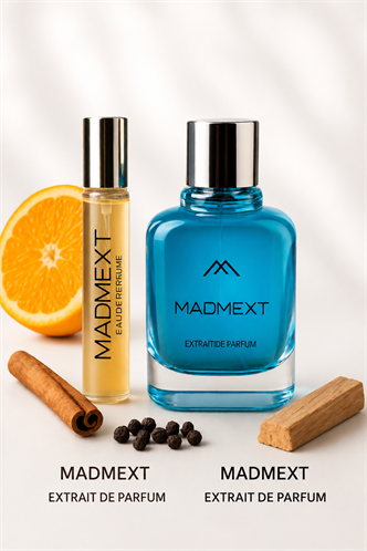 Madmext Blue&White 60 ML + Seyahat Boy 30 ML Erkek Parfüm 6851