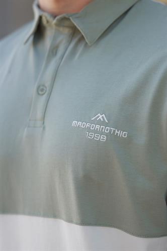 Ekru Polo Yaka Erkek Tişört E7116