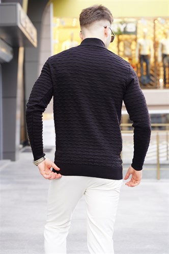 Black Knitted Sweater 5762