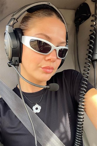 Siyah Bisiklet Yaka Basic Kadın Tişört MG1725