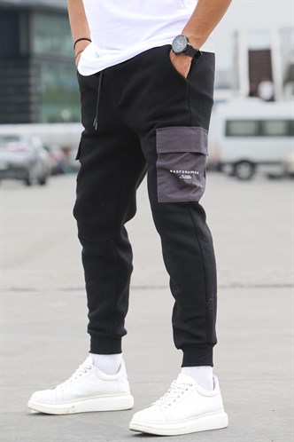 Black Jogger Sweatpants 5475