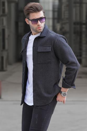 Siyah Oduncu Erkek Gömlek 6726