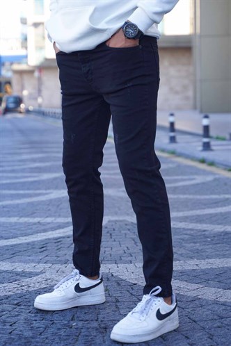 Siyah Skinny Fit Jean T6315