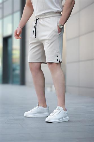 Taş Rengi Basic Erkek Şort E6567
