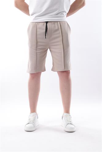 Madmext Bej Cepli Erkek Şort E6559