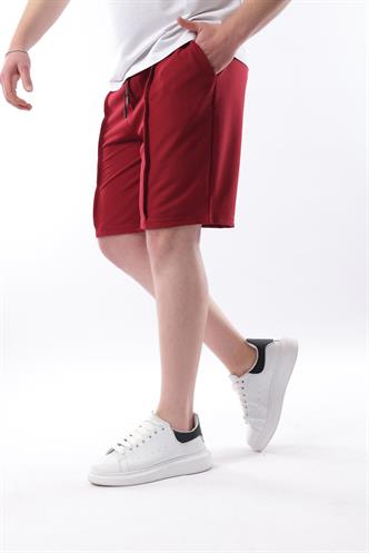 Madmext Bordo Cepli Erkek Şort E6559