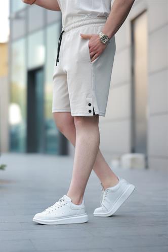 Taş Rengi Basic Erkek Şort E6567