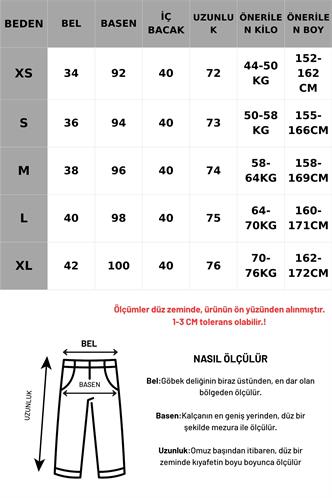 Siyah Yüksek Bel Kloş Kadın Bermuda Şort MG2590