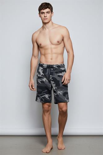 Madmext Kamuflaj Füme Erkek Regular Fit Şort 4842