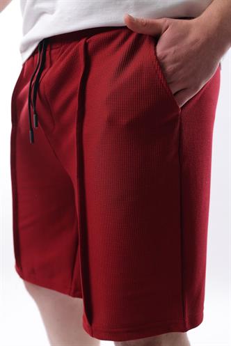 Madmext Bordo Cepli Erkek Şort E6559