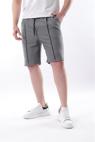 Madmext Füme Cepli Erkek Şort E6559
