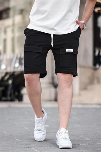 Siyah Erkek Basic Şort 6533