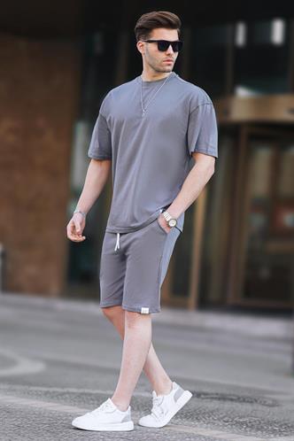 Füme Basic Erkek Şort Takımı 6377