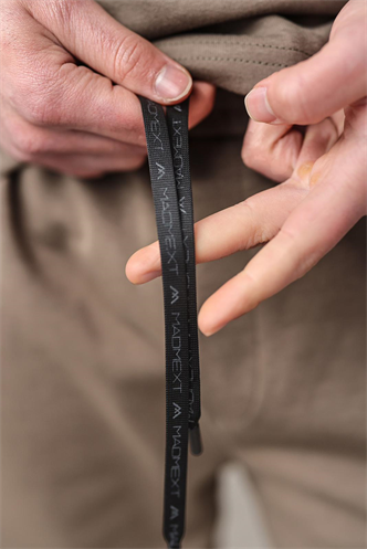 Haki Yarım Fermuarlı Polo Yaka T-shirt Şort Takım E7348