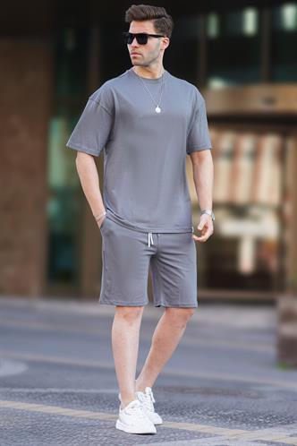 Füme Basic Erkek Şort Takımı 6377