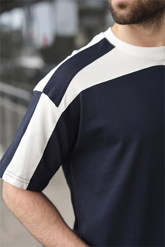 Lacivert Erkek Şort T-shirt Takımı E7346