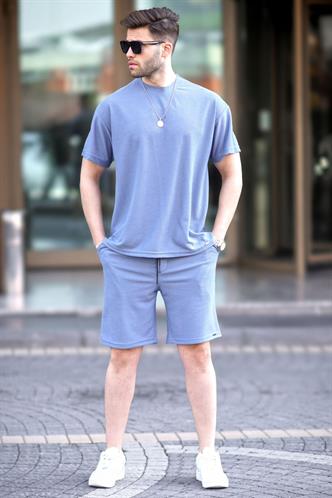 Mavi Basic Erkek Şort Takımı 5950