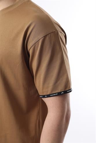 Madmext Camel Basic Erkek Şort T-Shirt Takımı E7307