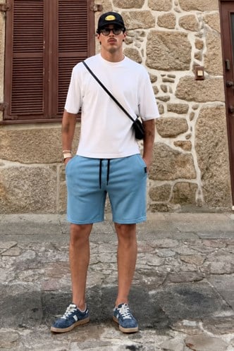 Madmext Men Blue Shorts 4842