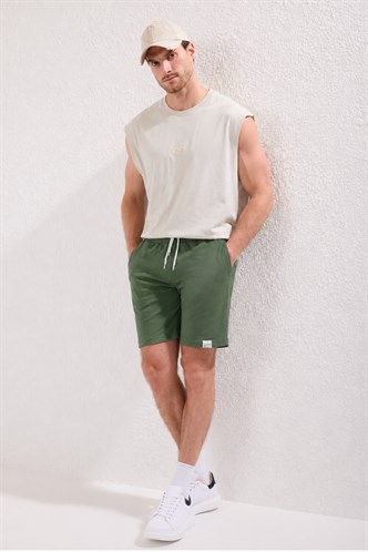 Haki Basic Erkek Şort 6501