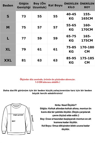 Lacivert Bisiklet Yaka Oversize Şardonlu Basic Erkek Sweatshirt 6048