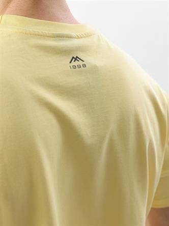 Sarı Baskılı Nakış Detaylı Erkek T-shirt E7108