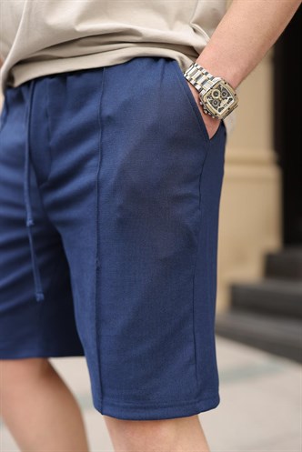 Boyalı Gri %100 Pamuklu Polo Yaka Şort Tişört Takım E7358