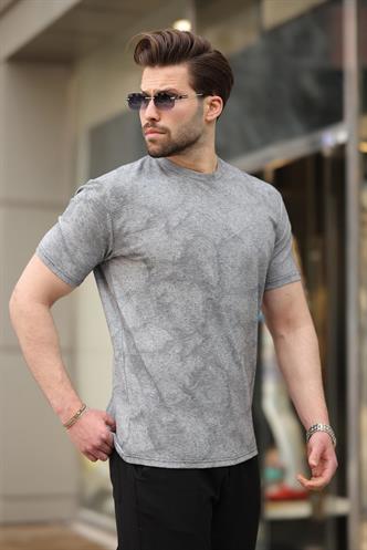 Siyah Basic Erkek T-shirt E7131