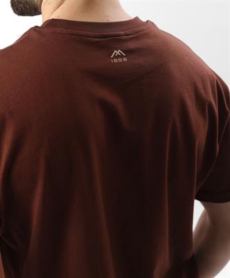 Acı Kahve Baskılı Nakış Detaylı Erkek T-shirt E7108