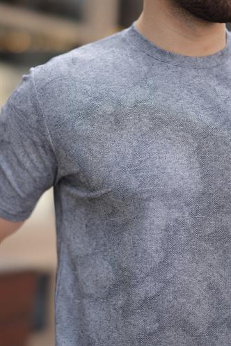 Lacivert Basic Erkek T-shirt E7131