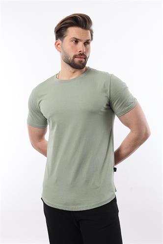 Madmext Çağla Yeşili Erkek Tişört 4951