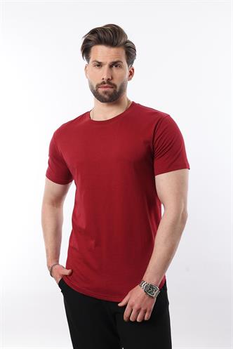 Madmext Men Maroon T-shirt 4951