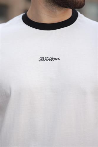 Ekru Baskılı %100 Pamuklu  Erkek T-shirt E7135