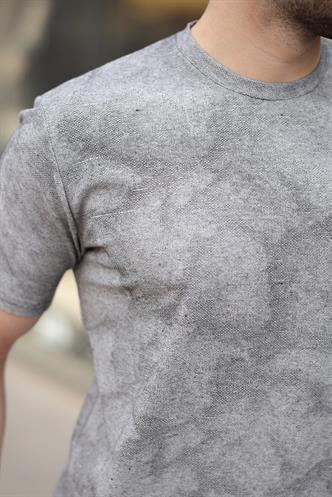 Siyah Basic Erkek T-shirt E7131