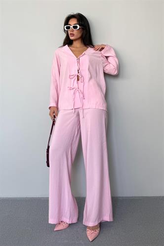 Pembe Önü Bağlamalı Alt Üst Takım Mg2473