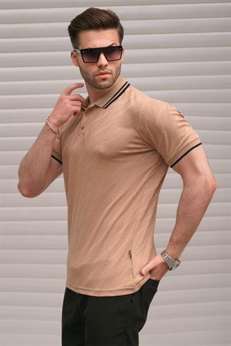 Vizon Polo Yaka Regular Fit Erkek T-shirt 6110