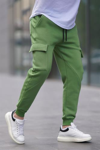 Yeşil Kargo Cep Erkek Eşofman Altı 6526