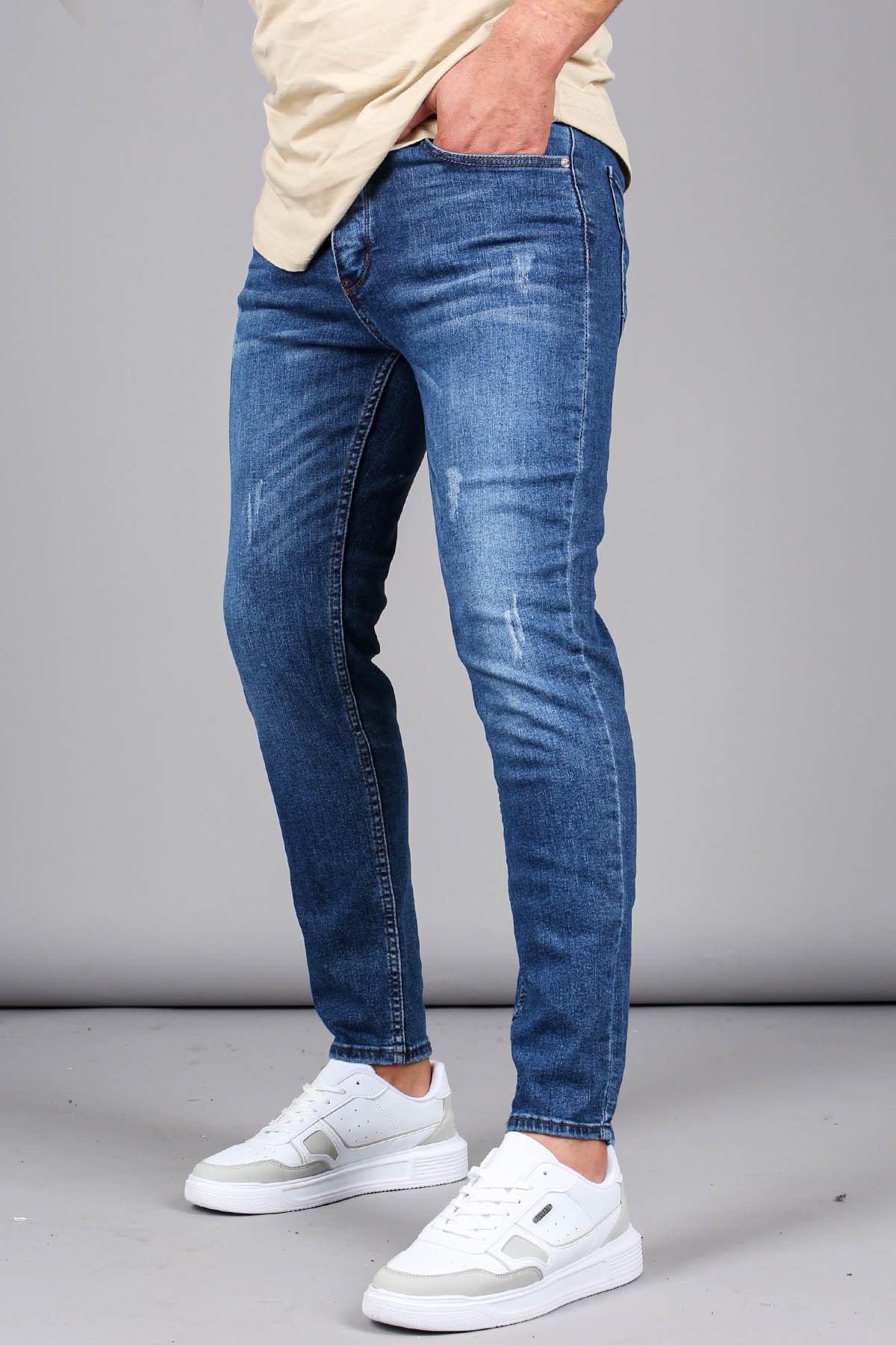Light Blue Skinny Fit Jeans 6315