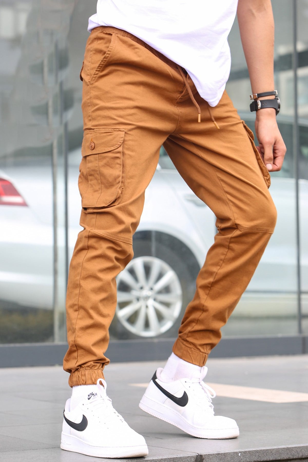 Camel Slim Fit Jogger Pantolon 5740